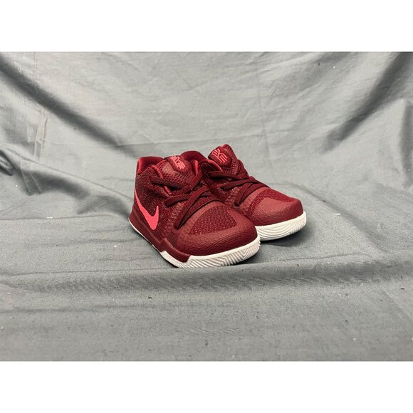 Nike Toddlers Kyrie 3 (TD) Sneakers Red White Size 5c NEW WITH BOX! - Picture 10 of 10